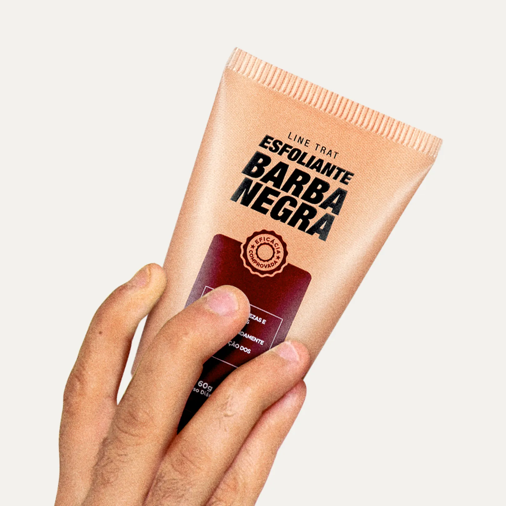 esfoliante barba negra
